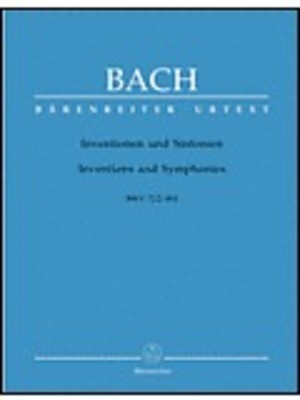 Bach Inventions and Sinfonias BWV 772-801 Piano Sheet Music