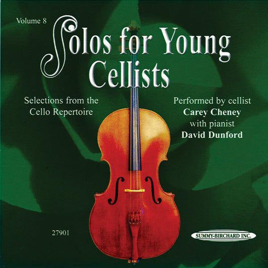 Solos for Young Cellists Volume 8 CD
