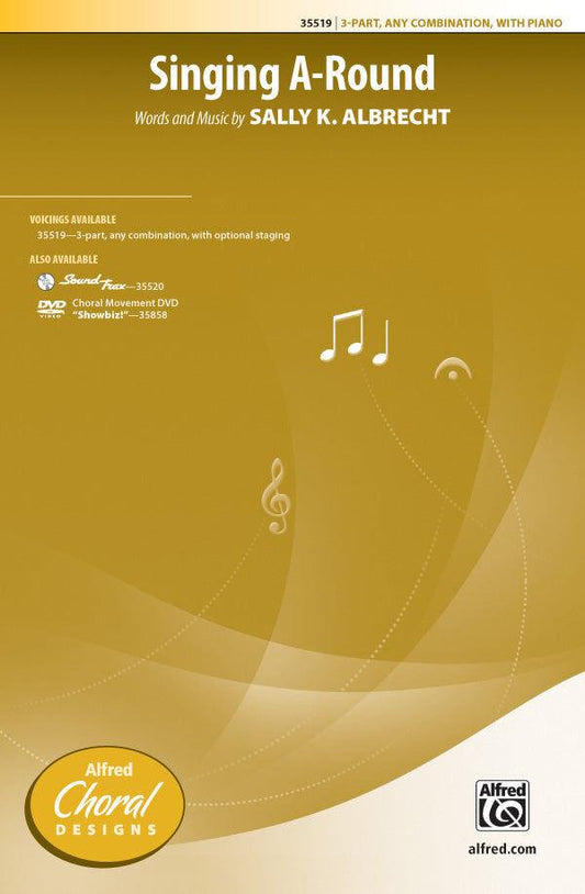 Singing a Round for 3-Part Voices - Vocal Sheet Music