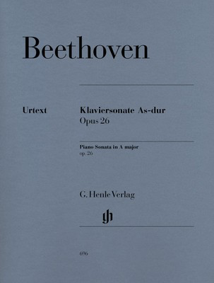 Piano Sonata No. 12 in A flat Major Op. 26 by Beethoven, Urtext Edition