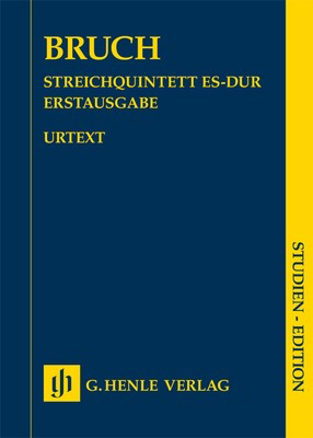 String Quintet in E Flat Major Study Score - First Edition