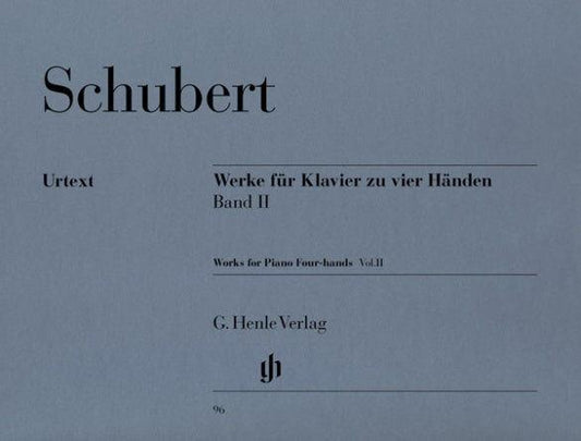 Schubert Works for Piano 4-Hands Volume 2 Henle HN096