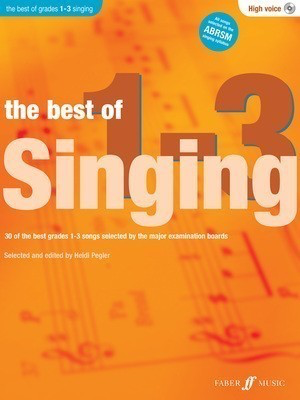 Best Of Singing Grades 1-3 High Voice Book with CD