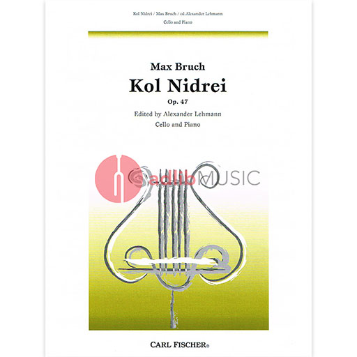 Kol Nidrei Op 47 for Cello and Piano by Bruch - Fischer