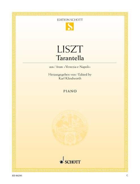 Tarantella from Venezia e Napoli - Piano Sheet Music