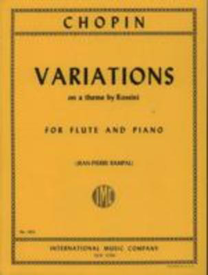 Variations on a Theme by Rossini for Flute and Piano - International Music Company