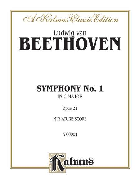 Symphony No 1 Orchestra Sheet Music by Beethoven