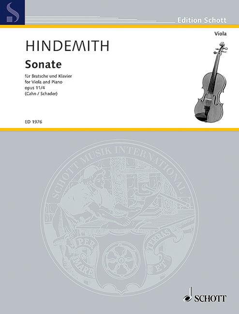 Viola Sonata in F Op 11 No 4 for Viola and Piano Sheet Music