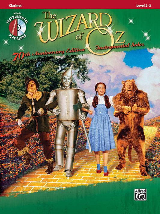 Wizard of Oz Instrumental Solos for Clarinet with CD