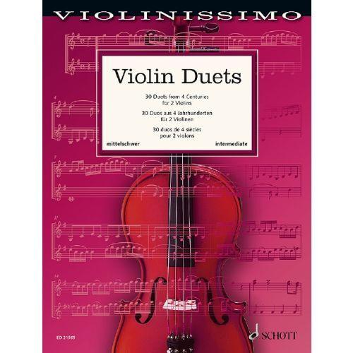 Violin Duets - 30 Medium Difficulty Duets from 4 Centuries