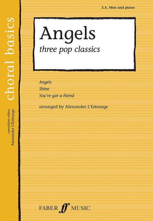 Angels SAB Piano Choral Sheet Music