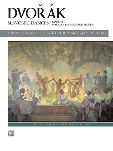 Slavonic Dances Op. 72 Piano Duet Sheet Music for Two or More Hands