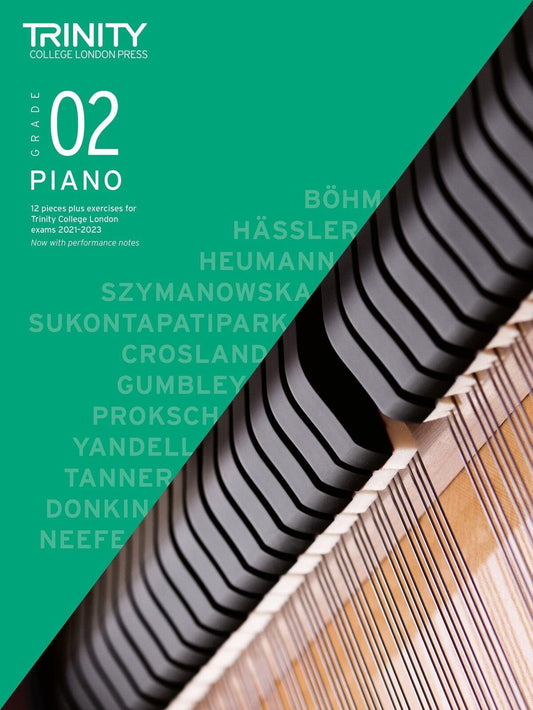 Trinity Piano Exam Pieces 2021-23 Grade 2 Book - Trinity College London TCL020253