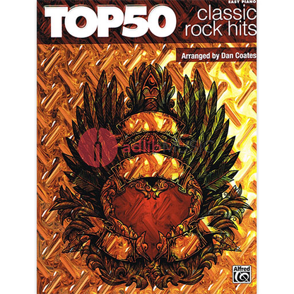 Top 50 Classic Rock Hits Easy Piano Sheet Music