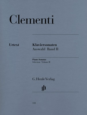 Selected Piano Sonatas Volume 2 by Muzio Clementi - Piano Solo Sheet Music, G. Henle Verlag