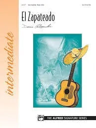 El Zapateado Piano Sheet Music for Intermediate Solo in A Minor