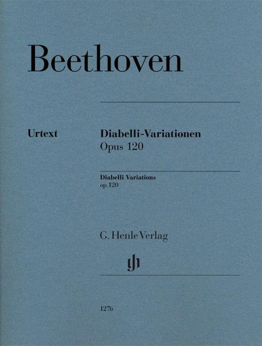 Diabelli Variations Op 120 for Piano Solo - Urtext Edition with Commentary and Fingerings by Ian Fountain