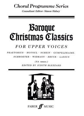 Baroque Christmas Classics SSA Arranged by Blezzard Choral Sheet Music