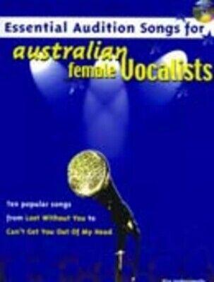 Essential Audition Songs for Australian Females Book/CD