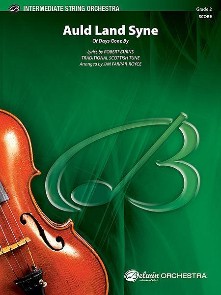 Auld Lang Syne String Orchestra Grade 2 Sheet Music