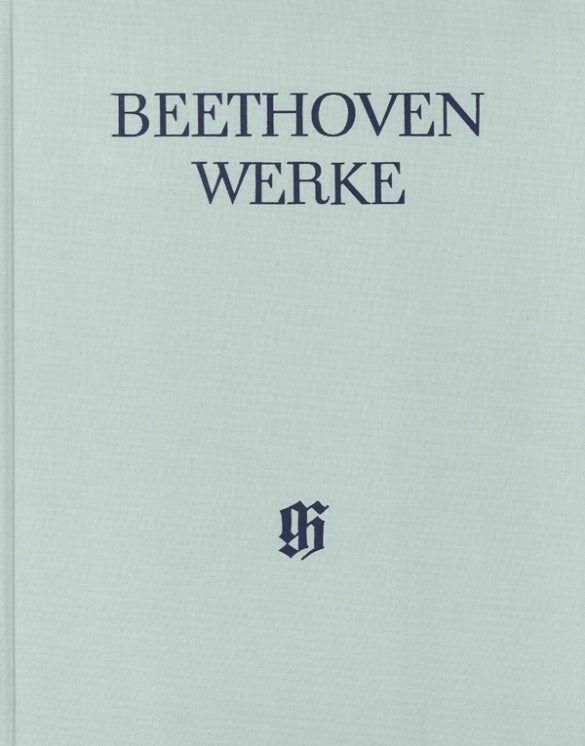 Piano Concertos Volume 3 Full Score Bound Edition by Beethoven - Henle