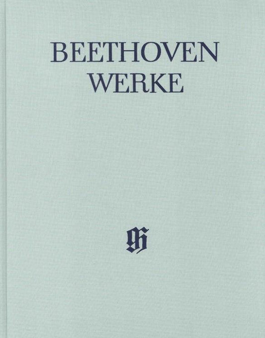 Piano Concertos Volume 3 Full Score Bound Edition by Beethoven - Henle