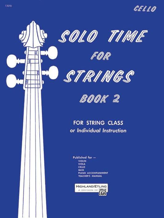 Solo Time for Strings Book 2 Cello Sheet Music
