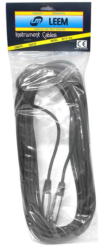Leem 50ft XLR Female to XLR Female Speaker Cable