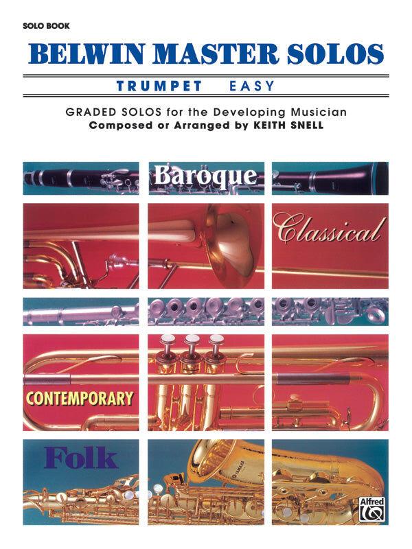 Belwin Master Solos Easy BK 1 Trumpet Sheet Music