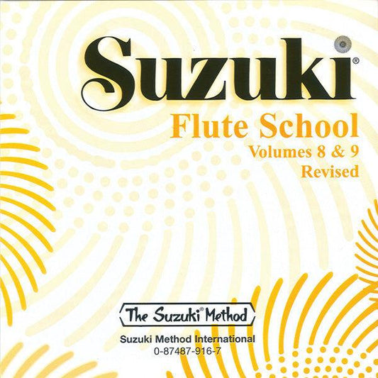 Suzuki Flute School Volume 8 & 9 CD - Digitally Remastered Recordings