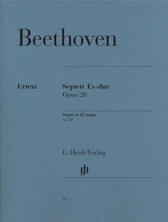 Septet in E Flat Major Op 20 - Chamber Sheet Music Urtext Edition with Horn Parts