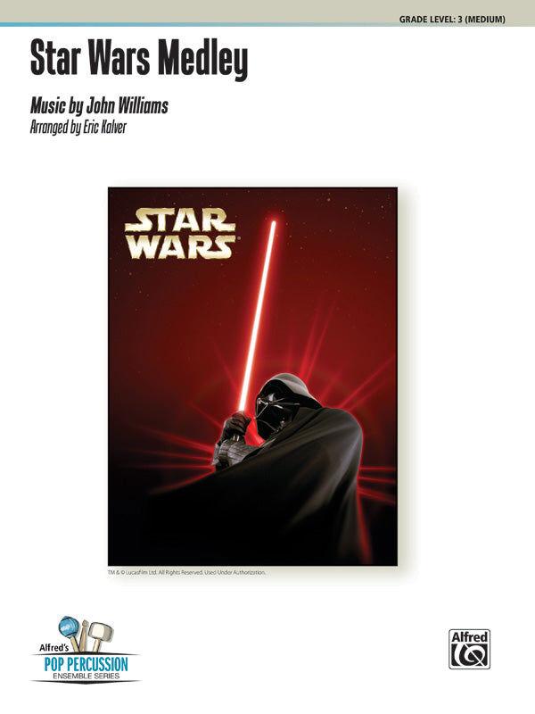 Star Wars Medley Percussion Ensemble Sheet Music for Nine Players