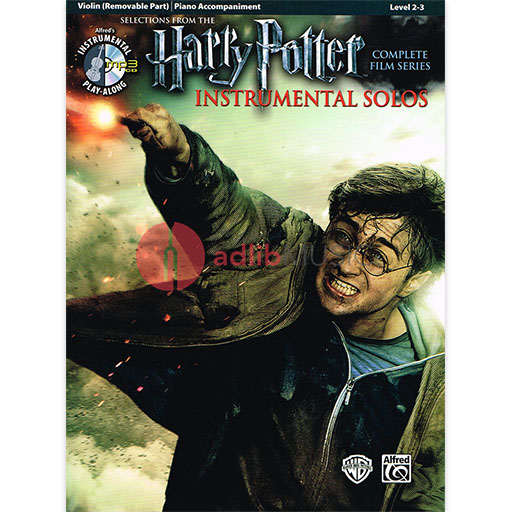 Harry Potter Violin Solos Book/CD - Selections from Complete Film Series