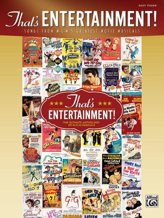 That's Entertainment Easy Piano Sheet Music