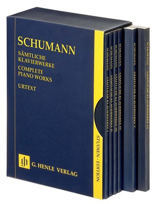 Schumann Complete Piano Works Study Score by G. Henle Publishers