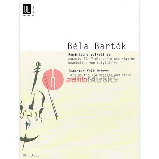 Romanian Folk Dances for Cello and Piano Sheet Music