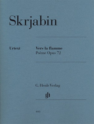 Vers la Flamme Poeme Op 72 Piano Solo Sheet Music