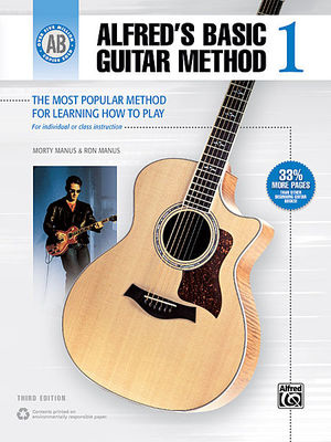 Alfred's Basic Guitar Method 1 Book with Online Media