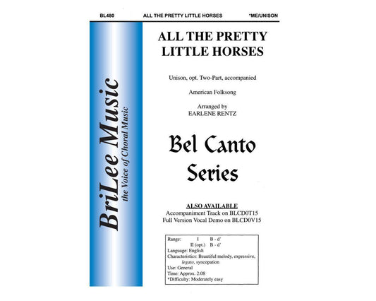 All the Pretty Little Horses String Orchestra Sheet Music Gr 3 - Townsend Douglas