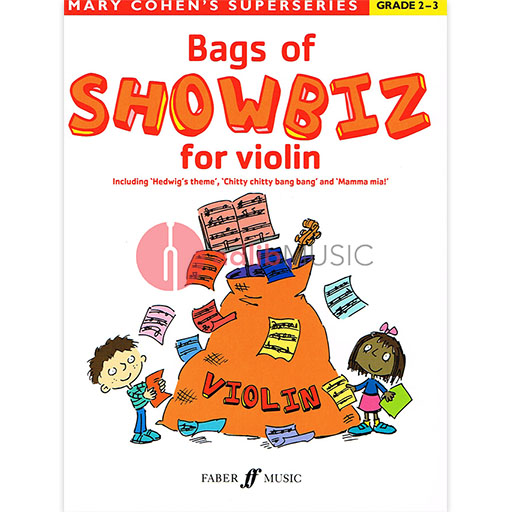 Bags of Showbiz for Violin - Sheet Music and Albums for Grades 2-3