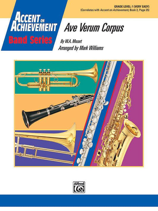 Ave Verum Corpus for Concert Band - Mozart Arrangement Gr 1