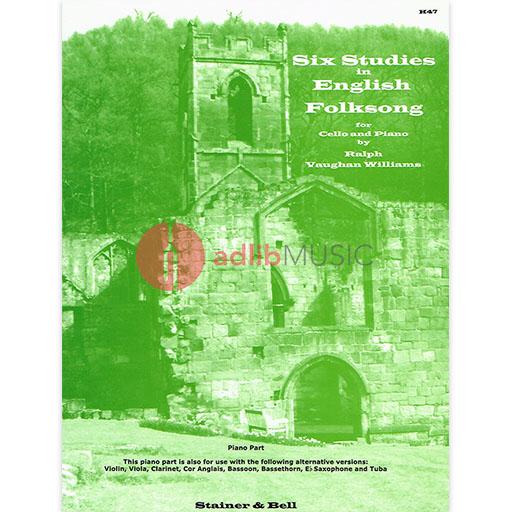 Six Studies in English Folk Song for Piano Accompaniment