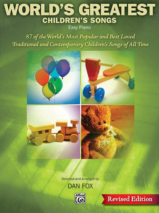World's Greatest Children's Songs Easy Piano Sheet Music