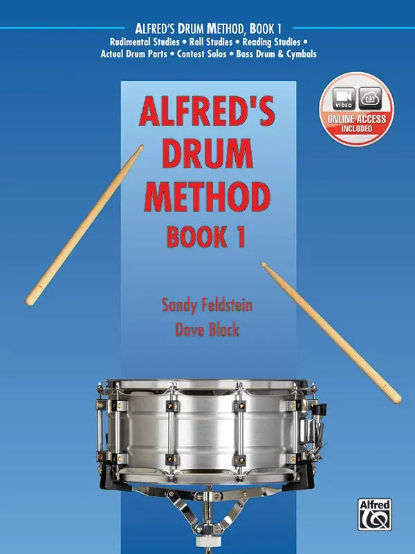 Alfred's Drum Method Book 1 with DVD