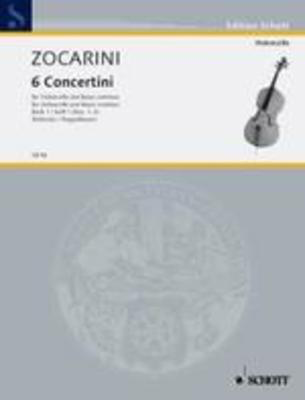6 Concertini Book 1 for Cello and Bass Continuo