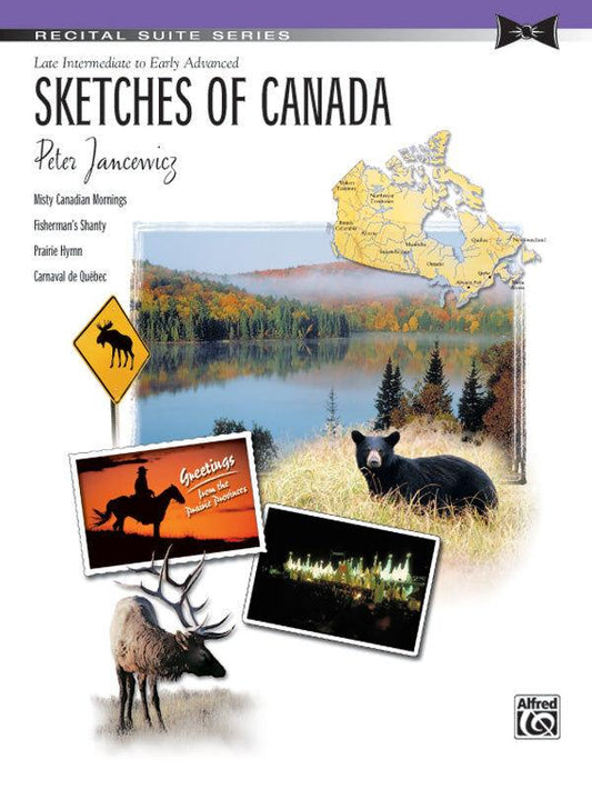 Sketches of Canada Piano Suite Sheet Music