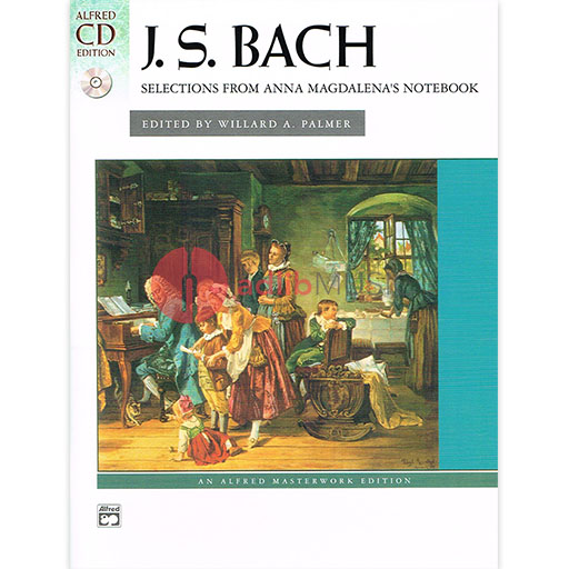 Bach Anna Magdalena's Notebook Bk/CD - Piano Sheet Music by Johann Sebastian Bach