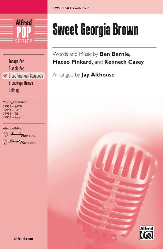 Sweet Georgia Brown SATB Choral Sheet Music