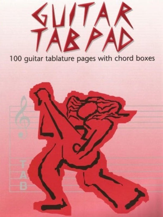 Guitar TAB Pad with Chord Boxes — 50pp (All Music Publishing)