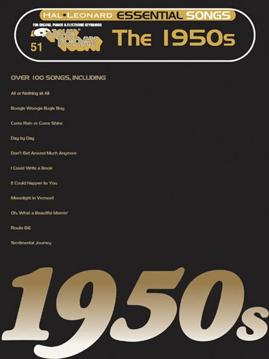 Essential Songs: 1950s — E-Z Play Today No. 51 (Hal Leonard)